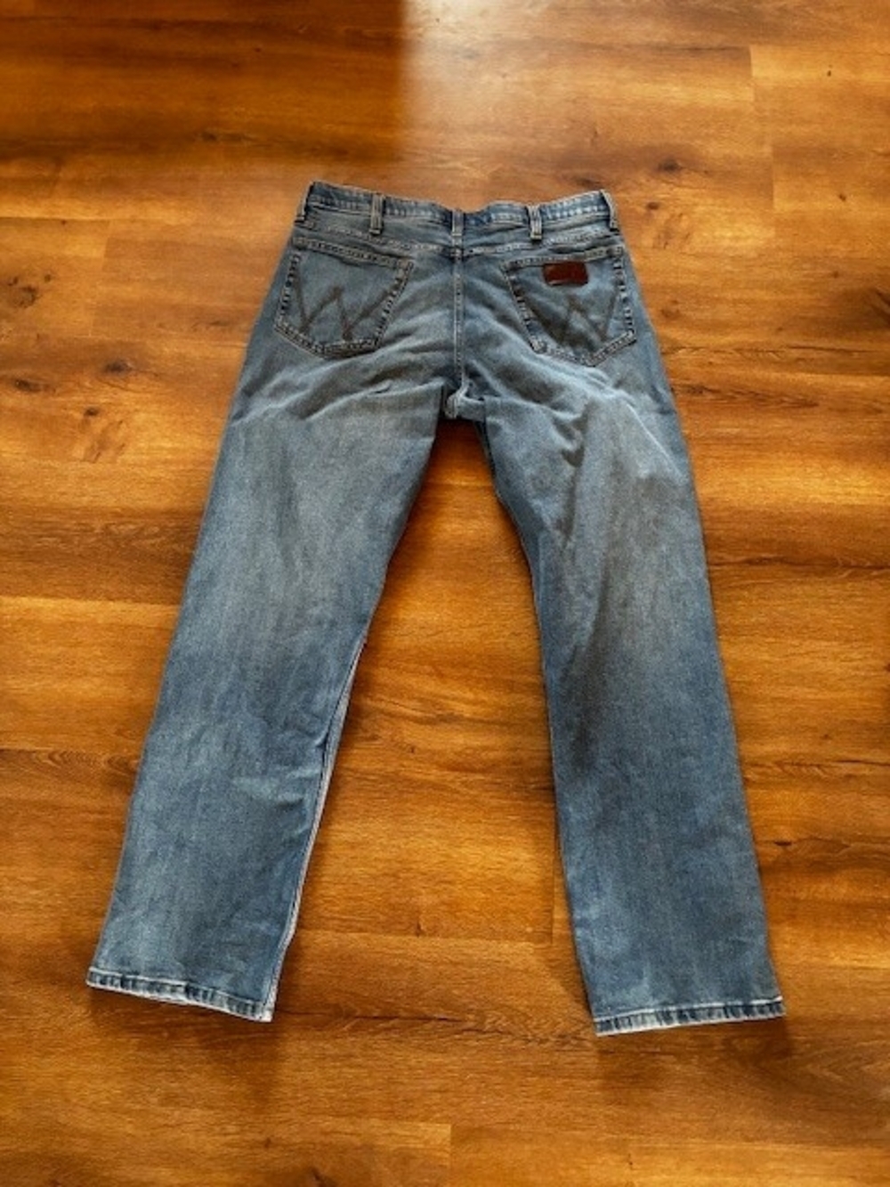 2 Pairs Wrangler 20x 01 Men's Relaxed Fit Jeans - Blue - Picture 5 of 11